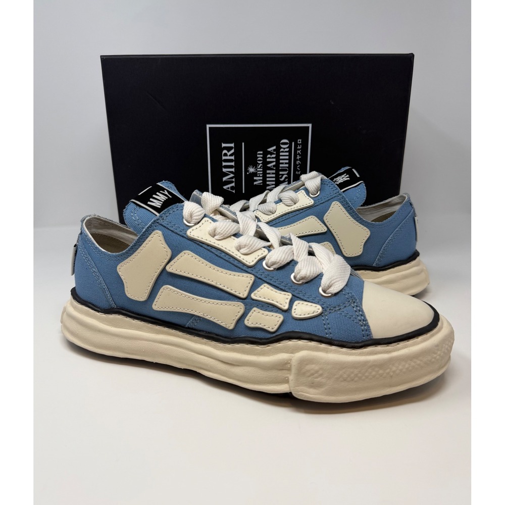 Amiri x Maison Mihara Yasuhiro Bones Peterson OG Sole Sneaker Size 12 US 45 EU